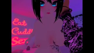 Sensuele seks met een AI pop in VRC!