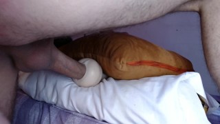 I fuck my sex toy very hard