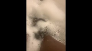 What better way to show off your new toe polish color than in the tub. You can find me on feetfinder