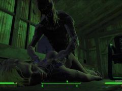 Zombies Love Big Boob Blonde Orgasm |Fallout 4 Mods Squirting Anal