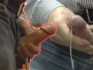 Trianon Cumshot #373. Дрочу на работе под порнушку