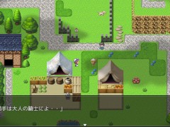 【#03 エロゲー NTR騎士(体験版)実況】爆乳女騎士が背後から正面からおっぱい揉み吸いされまくり・・(アニメーションファンタジー同人エロゲー) - Screenshot 2 of 16 - Hentai Fantasy