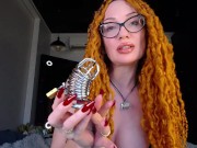 Preview 3 of Cuckold chastity (preview of custom video) DM if you want purchase full video or order custom
