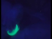 Preview 1 of Glow in the dark dildo fun