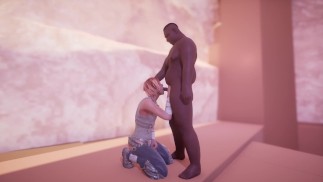 Schwanzlutschen für einen jungen Latino mit Bauch