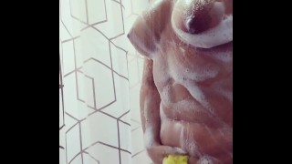 Shower to my tits