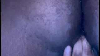 fingering my hairy tight pussy