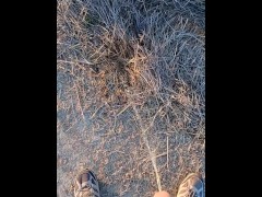 Sunset Piss On The Path