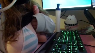 Un vrai streamer vous donne maman obscène JOI