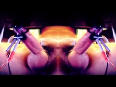 Abstract Double E-stim Cumshot