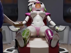 Chika's "sexy mode" kicked in again. 3/16