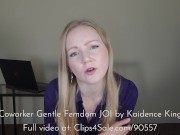 Preview 4 of Your hot co-worker "helps you focus" with JOI & cum countdown