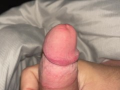 Squeezed BALLS makes COCK drip and shoot PRECUM - Screenshot 3 of 16 - Male Moaning