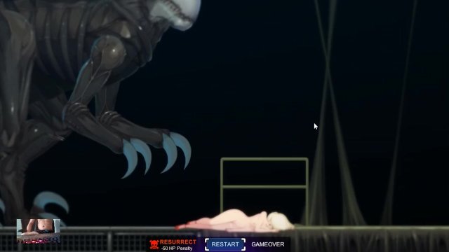 Alien quest EVE - Fodida por dus aliens futanaris