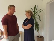 Preview 1 of LUKE HARDY - Busty Girl Kelly and Step Mum Camilla 3-Way