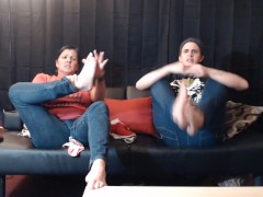 Lesbian Sneakers Socks Foot Smelling Itching