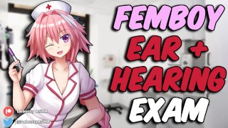 [ASMR]Femboy Doctor Gives You An Ear & Hearing Exam (+Ear Cleaning)