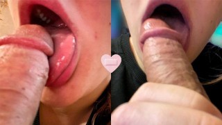I Filmed How An Experienced Escort Sucks Me Morning And Night. She Doesn't Even Swallow Drool