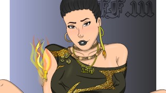 帮派成员张开双腿并展示她的乳房 🔥