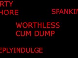DIRTY DUMB FUCK WHORE (AUDIO ROLEPLAY) DADDY DOM ROUGH FUCKING