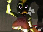 Preview 2 of Surrender to Chica - FNAF Animation