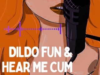 DILDO FUN & HEAR ME CUM |ランブルファップ |オーディオ |ASMR |ウェットサウンド |女性のオーガズム |オナニー