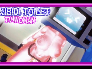 female orgasm, skibidi toilet, anime, cartoon
