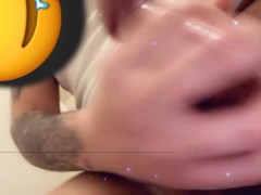 I literally cum to the ceiling