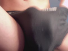 【高画質】パンツの中でしこしこオナニー射精♡リアルな吐息と喘ぎ声で精液お漏らしする男子♡ - Screenshot 11 of 16 - Masturbate