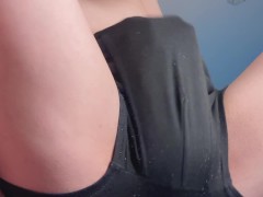 【高画質】パンツの中でしこしこオナニー射精♡リアルな吐息と喘ぎ声で精液お漏らしする男子♡ - Screenshot 3 of 16 - Amateur
