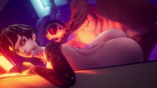 Blythe faz sexo com o capitão (parte 2) [4K, 60FPS, jogo Hentai 3D, sem censura, Ultra Settings]