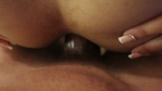 light skinned ebony step sister anal with step brothers big white cock