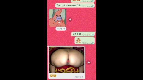 Conversación de WhatsApp con la novia de mi mejor amigo acaba en una noche de sexo bien rico y duro.