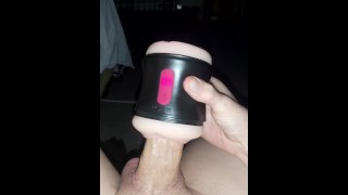 Chase Maverick Uses pocket pussy + ass for the first time, couples Cum together