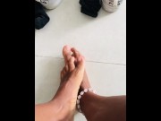 Preview 6 of Feet and pissing