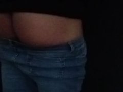 My Butt Outside of Jeans. HORNY