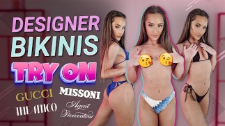 Designer-Bikinis anprobieren! Hannahjames710 Models Strings, Brazillians und Micro Bikinis