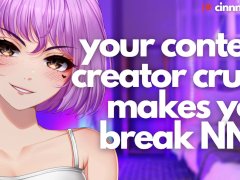 Your Content Creator Crush Makes You Break NNN on a Call | ASMR Erotic Audio Roleplay | JOI