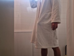 Catch your Boss PLAYING with his COCK