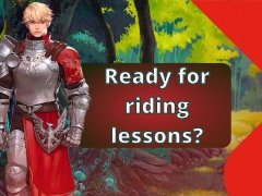 Your Knight Gives You Riding Lessons (Cowgirl/Creampie)