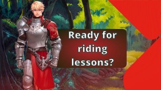 Il tuo cavaliere ti dà lezioni di equitazione (Cowgirl/Creampie)