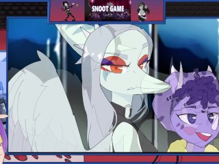 snoot game, parody, hentai vtuber, big tits