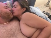 Preview 1 of WIfe Dreaming About the U-hal Guy Cock and Telling Cuckold Husband with Tiny Cock