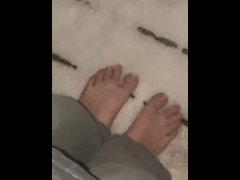 My Barefeet In The Snow