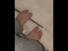My Barefeet In The Snow