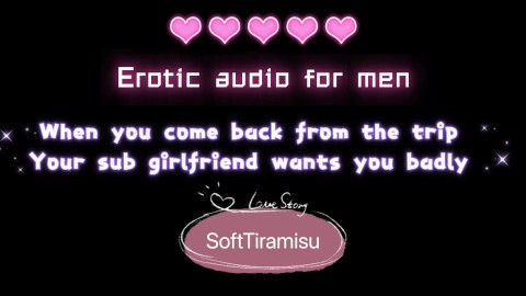 Erotic audio for men :Spank your sub girlfriend and cum inside her