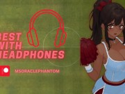 Preview 5 of [F4M] Head Cheerleader Gives Her Professor Head [Virgin] [Cock Worship] [Audio RP]