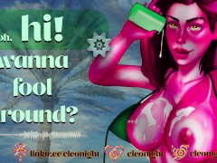 SEXY BIKINI MILF NEEDS YOUR SUNSCREEN ... AND MOUTH! [F4M][erotic audio][exhibitionism][stranger]