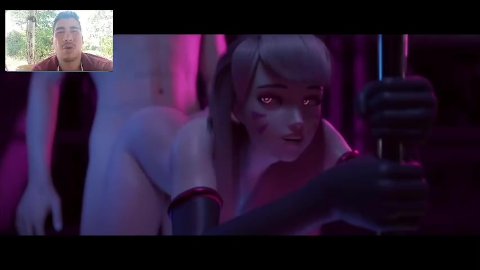 D.Va_SFM_ES_UNCENSORED HENTAI FUCK 60FPS