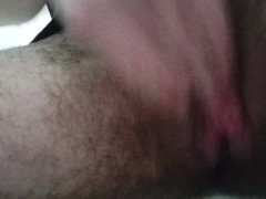 Trans guy pissing in the toilet and then masterbating to orgasm
